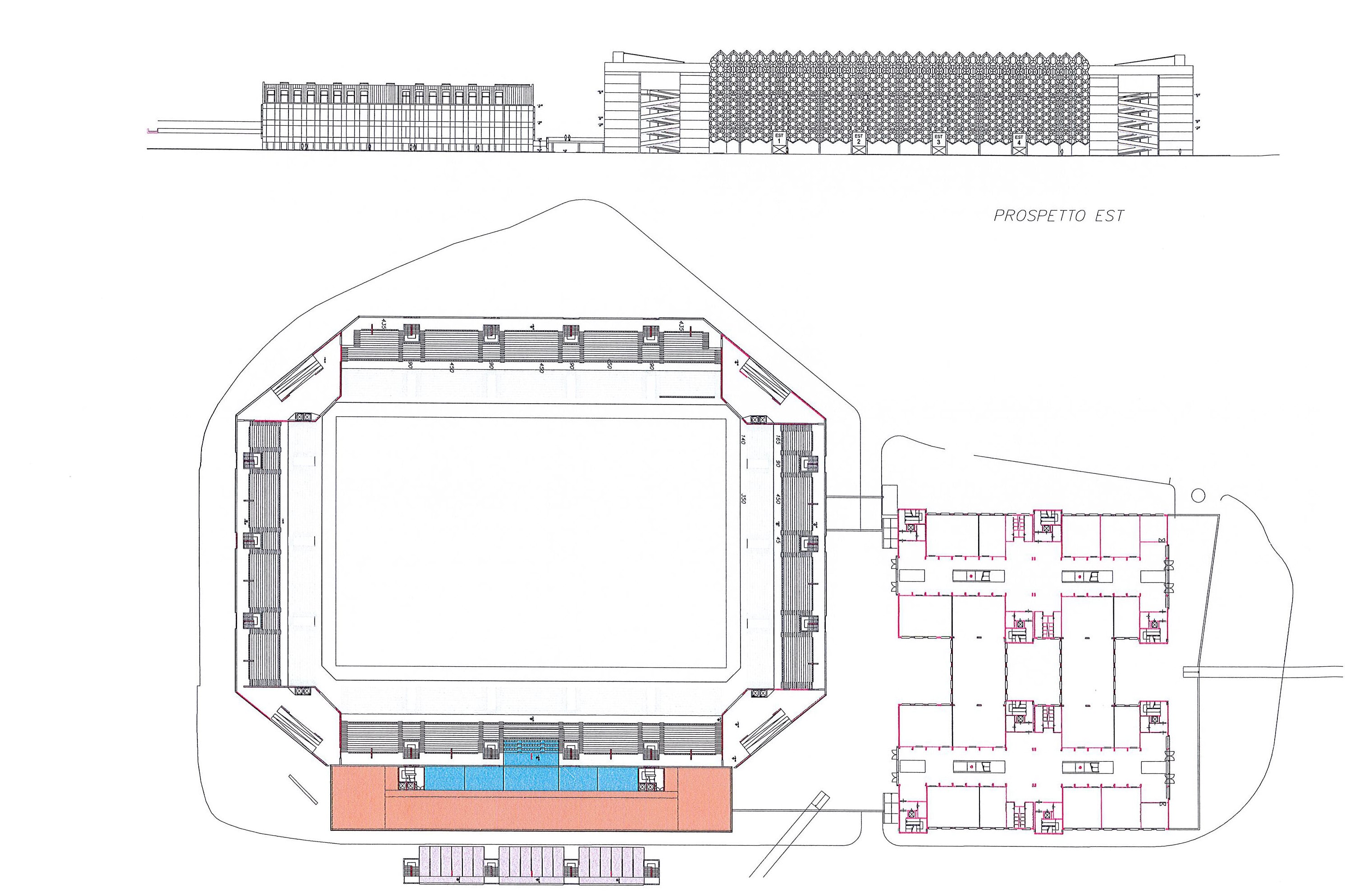 Stadio Menti, Architetto Marco De Marchi Vicenza